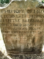 Malcom McLeod died 1785 headstone Rhu cemetery